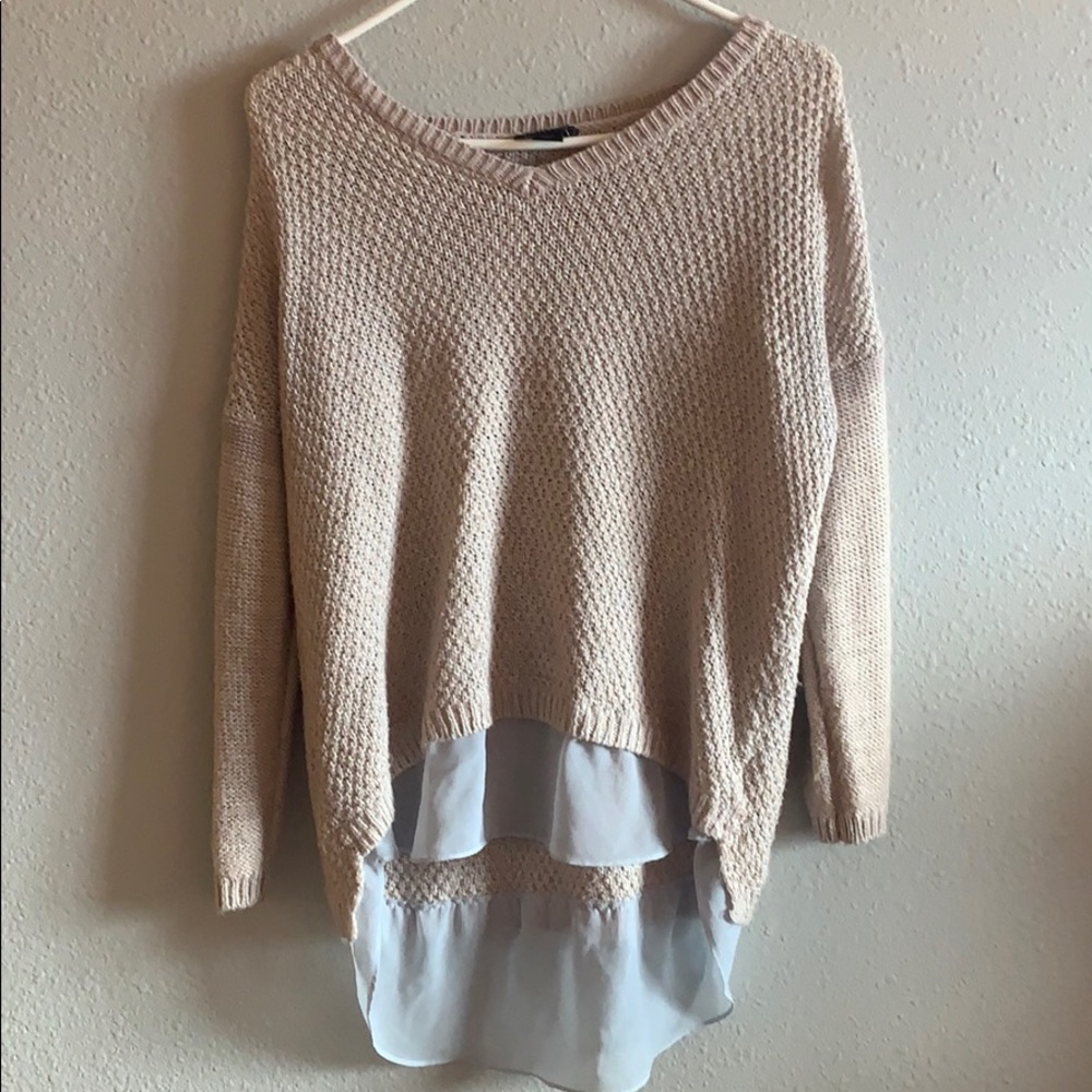 Beautiful 3/4 sleeve length winter top
